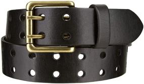 img 3 attached to Timeless Style: Vintage Leather Black Men's Accessories with Roller Design