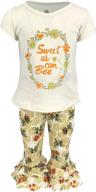 unique legging outfit for baby girls - girls' clothing logo