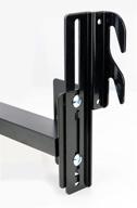 🛏️ duck valley imports bed frame conversion brackets (2-pack) - adjustable bolt-on to hook-on, twin, full, king, queen - compatible with headboard and footboards - heavy-duty metal with hardware logo