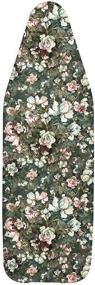 img 2 attached to 🌹 Encasa Homes Green Roses Ironing Board Cover - Extra Thick Pad, Made in India - Standard Size (54" x 15") Elasticated, Scorch Resistant, Durable - Replacement Cover