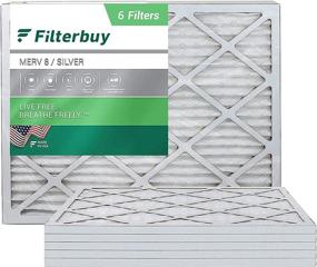 img 4 attached to Улучшите качество воздуха с помощью фильтров для печи FilterBuy 20X22X1 с клееными складками - ведущее решение в области фильтрации.