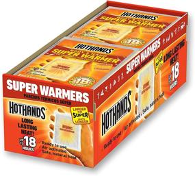 img 4 attached to 🔥 Long-lasting and Safe HotHands Body & Hand Super Warmers - Natural Odorless Warmers for Up to 18 Hours of Heat - Pack of 40 Individual Warmers