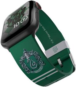 img 4 attached to 🐍 Официальный лицензированный браслет Slytherin для умных часов Apple Watch - совместим с любыми размерами (38 мм, 40 мм, 42 мм, 44 мм)