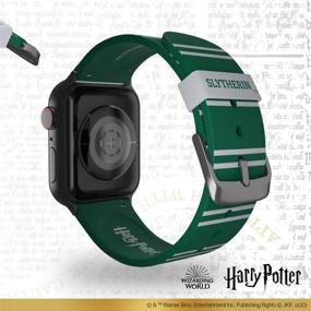 img 1 attached to 🐍 Officially Licensed Slytherin Smartwatch Band for Apple Watch - Compatible with All Sizes (38mm, 40mm, 42mm, 44mm)