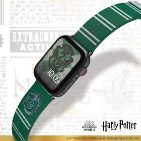 img 2 attached to 🐍 Officially Licensed Slytherin Smartwatch Band for Apple Watch - Compatible with All Sizes (38mm, 40mm, 42mm, 44mm)