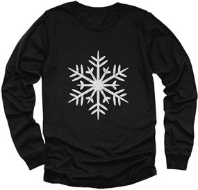 img 4 attached to Snowflake Sweater Snowman T Shirt Boys' Fashion Hoodies & Sweatshirts
