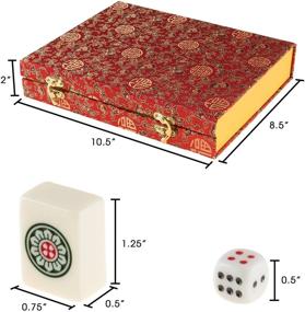 img 3 attached to 🀄️ Conveniently Store and Organize Your Chinese Mahjong Tiles with Hey Play Chinese Mahjong Storage