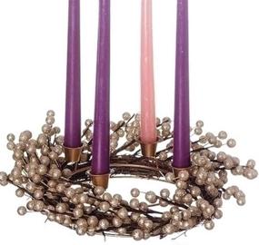 img 1 attached to Christmas Advent Wreath with Roman Champagne Berry Twist