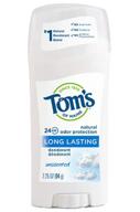 toms of maine natural deodorant stick: unscented, 2 count - effective odor protection logo