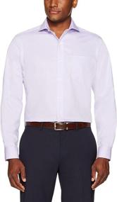 img 2 attached to BUTTONED Classic Cutaway Collar Non Iron Pocket Men's Clothing and Shirts