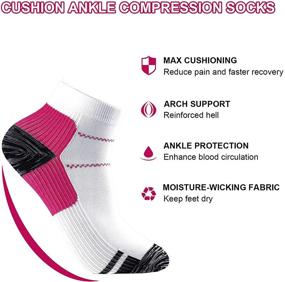 img 1 attached to 🏋️ Compression Support for Athletic Running and Cycling