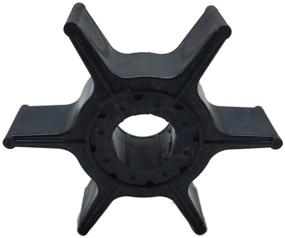 img 1 attached to 🚤 High-Quality Japanese Water Pump Impeller: Replaces Yamaha 63V-44352-00 63V-44352-00-00 63V-44352-01-00 63V-44352-01 Sierra 18-3040 - Ideal for Boat Outboard Motors