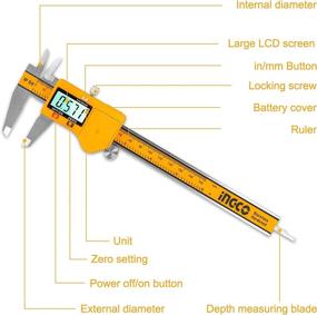 img 3 attached to Waterproof Stainless Electronic Micrometer: Precision Measurement at its Finest