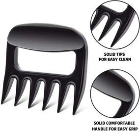 img 3 attached to 🐻 BRIOUT Meat Claws - Perfect BBQ Bear Claws for Effortless Pulled Pork Shredding - Ideal Meat Shredder for Grill Smoker, Slow Cooker, and Barbecue - Ultimate Meat Handling Tool for Smoker, Grill, and Barbecue Enthusiasts