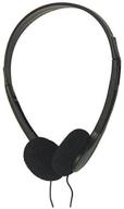 🎧 st-08 disposable stereo headphones - classroom headphones bulk pack of 50, perfect for testing logo
