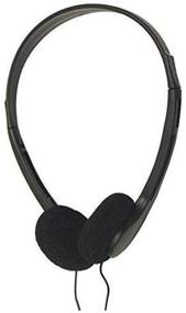 img 1 attached to 🎧 ST-08 Disposable Stereo Headphones - Classroom Headphones Bulk Pack of 50, Perfect for Testing
