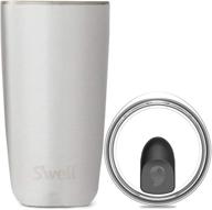 s'well silver lining stainless steel tumbler - 18 fl oz - triple-layered vacuum-insulated container - slide-open lid - keeps drinks cold for up to 12 hours - keeps drinks hot for up to 4 hours - bpa-free water bottle логотип