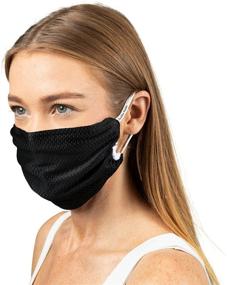 img 4 attached to Black Honeycomb Breathe Healthy Mask