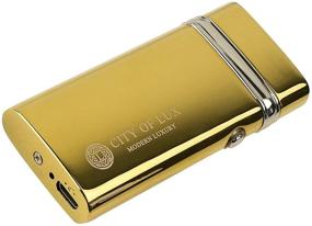 img 4 attached to 🔥 Dual Arc Classic Lighter - USB Rechargeable, Flameless, Windpectriproof Electric Lighter with Enhanced SEO