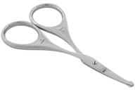 suvorna nose hair scissors - men & women - ear hair trimming, small, mini and grooming scissors - multi-purpose stainless steel nose scissors logo