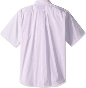 img 1 attached to 👔 Izod Regular Short Sleeve Check Men's Shirt: Effortlessly Stylish Clothing Choice