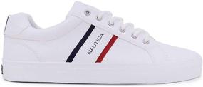 img 3 attached to 👟 Nautica Классический кедровый женский кроссовок на шнуровке белого цвета в размере 9,5.