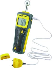 img 2 attached to 🌧️ General Tools MMD950 Moisture Meter: Pin Type or Pinless, Deep Sensing with Sensor and Remote Probe