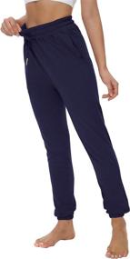 img 2 attached to LOVE FANG Sweatpants Pockets Drawstring Sports & Fitness