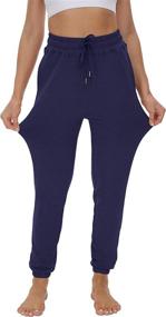 img 3 attached to LOVE FANG Sweatpants Pockets Drawstring Sports & Fitness
