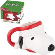 арахис snoopy santa sculpted ceramic логотип