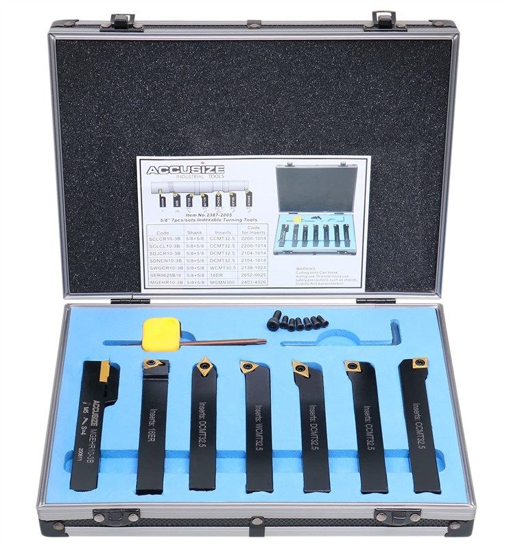 accusize industrial tools indexable 2387 2005 로고