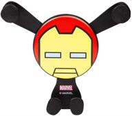 miniso marvel car phone mount air vent cell smartphone holder fit 4&#34 portable audio & video logo