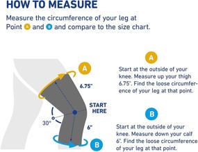 img 1 attached to Bauerfeind GenuTrain P3 Knee Support - Left Knee - Size 3, Black - Corrects Misalignment of the Kneecap