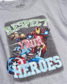 img 1 attached to Marvel Avengers Boys Pack T Shirts: Trendy Tops, Tees & Shirts for Boys' Clothing