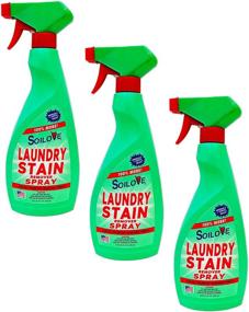 img 1 attached to 🧺 Soilove Laundry Stain Remover Spray for Clothes - 3 Pack, 22 Oz: Effective Stain Removal for Blood, Grass, Grease, and More!