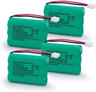 🔋 qblpower 27910 cordless phone battery pack, rechargeable & compatible with 89-1323-00-00 e1112 e2801 tl72108 sd-7501 23-959 cordless handsets - 3.6v (set of 4) logo