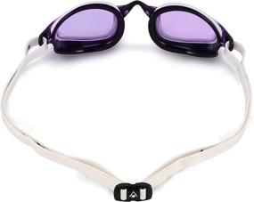img 3 attached to MP Michael Phelps Goggle Violet