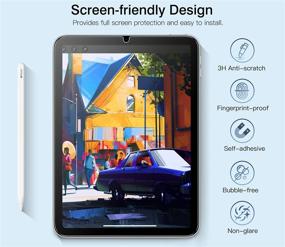 img 1 attached to 📱 TiMOVO Защитная пленка Feel-Paper для iPad Mini 6 8.3 дюйма 2021 года: Антиблик, Плавное рисование и письмо, Совместимость с Apple Pencil, Матовая пленка