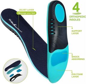 img 1 attached to Orthopedic Fasciitis Comfortable Orthotic Diabetic Men's Shoes for Loafers & Slip-Ons