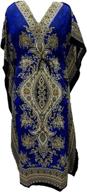 👗 women’s long kaftan maxi dress by delena designs - elegant caftan gown top for nightwear logo