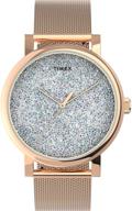 💎 stunning 38mm dress watch for women: timex crystal opulence logo