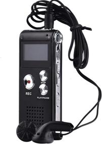 img 2 attached to Aketek 8GB Multifunctional Rechargeable Audio Voice Recorder Dictaphone MP3 Player FM Radio (12)