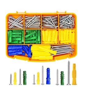 img 4 attached to Drywall Anchors Wall Screws Assorted
