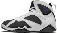 👟 cu9307 jordan retro grey black varsity purple shoes логотип