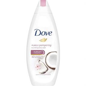 img 1 attached to 🥥 Dove Purely Pampering Coconut & Jasmine Body Wash 500ml by Dove