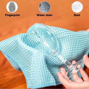 img 3 attached to Premium Microfiber Cleaning Kitchen Absorbent Household Supplies
