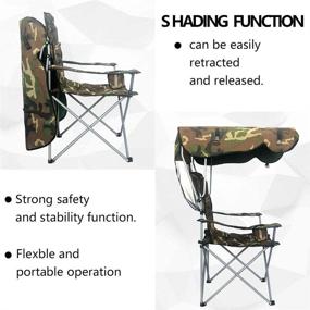 img 1 attached to Camping BDL Renetto Foldable Recliner Outdoor Recreation