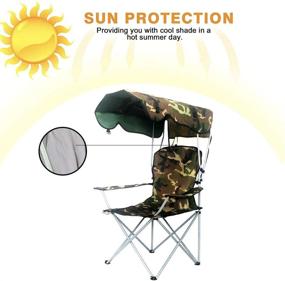 img 3 attached to Camping BDL Renetto Foldable Recliner Outdoor Recreation