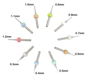 img 3 attached to 🔧 Точный карбидный инструмент для гравировки плат - 0,3 мм до 1,2 мм от BOOTOP