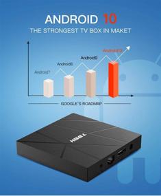 img 2 attached to Ultimate Android 10.0 TV Box: T95H H616 with 1GB RAM, 8GB 📺 ROM, Quad-core, Dual WiFi, HDMI 3D, H.265, 6K HD, Ethernet - Unbeatable Performance!